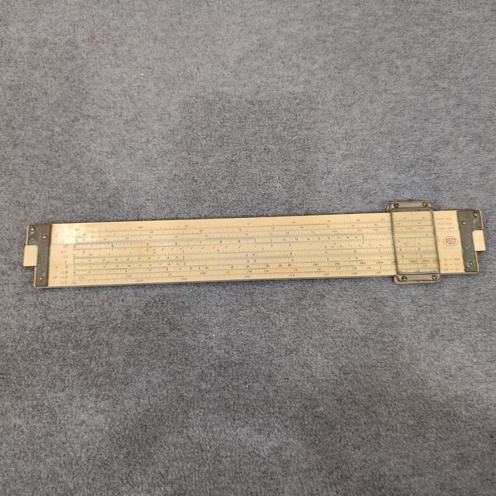 Frederick Post Co Versalog Slide‎ Rule Cat No 1460 Vintage Engineering Math Tool - Picture 2 of 7
